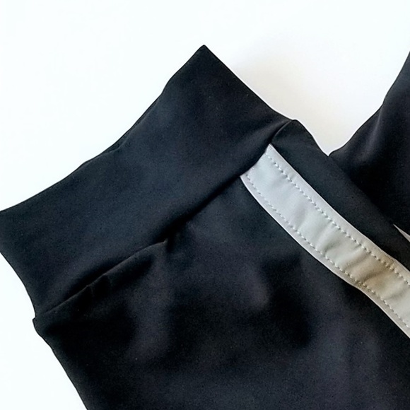 FLEO Track Joggers in Gray and Black - Picture 5 of 7